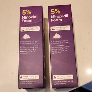 5% Minoxidil Foam for Women - Purple